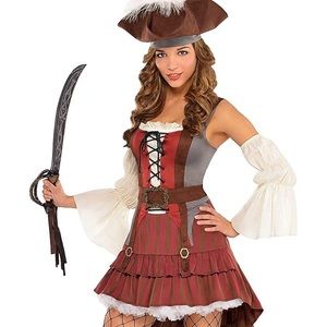 Women’s small pirate costume